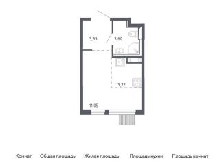 Продаю квартиру студию, 22.4 м2, Москва, Молжаниновский район, жилой комплекс Молжаниново, к1