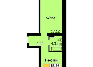 Продам однокомнатную квартиру, 44.9 м2, Новочебоксарск, Восточная улица, 18