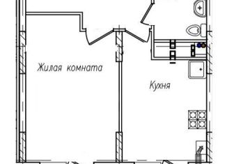 Продаю однокомнатную квартиру, 41.9 м2, Чебоксары, улица Филиппа Лукина, 9, Московский район