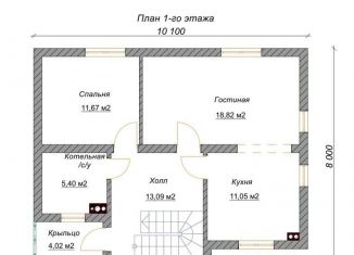 Продаю коттедж, 110 м2, деревня Неготино, улица Поленова