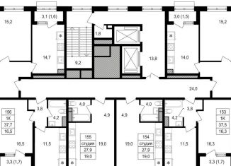 Продажа трехкомнатной квартиры, 83.3 м2, Москва, Михалковская улица, 48с8, ЖК Михалковский