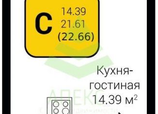 Продаю квартиру студию, 22.7 м2, Воронеж, улица 9 Января, 233/40, ЖК Эверест