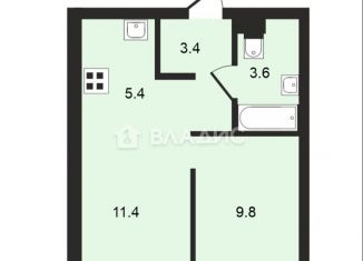 Продам двухкомнатную квартиру, 33.6 м2, поселение Сосенское, ЖК Саларьево Парк