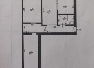 Продам 3-комнатную квартиру, 54.9 м2, поселок городского типа Степное Озеро, улица Рихарда Зорге