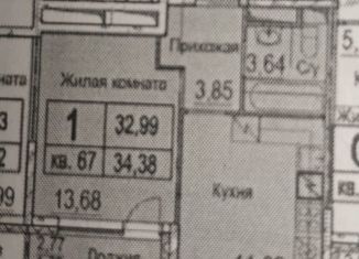 1-комнатная квартира на продажу, 35 м2, Москва, Нижегородский район