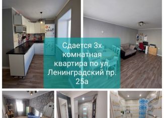 Сдается в аренду 3-ком. квартира, 59.1 м2, Мирный, Ленинградский проспект, 25А