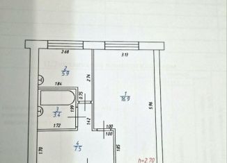 1-ком. квартира на продажу, 33.7 м2, Магадан, улица Берзина, микрорайон Звезда