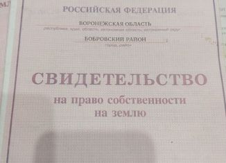 Земельный участок на продажу, 1368 сот., Воронежская область