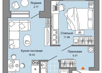 2-ком. квартира на продажу, 39 м2, Кировская область