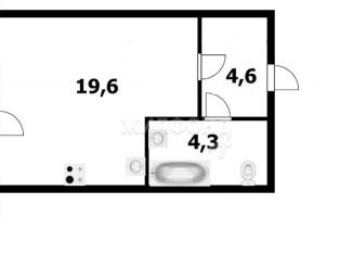 Продажа квартиры студии, 28.5 м2, Новосибирск, улица Писарева, 125, метро Берёзовая роща