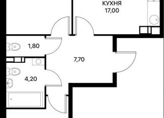 Продается 2-ком. квартира, 66.4 м2, Ростовская область
