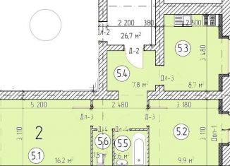 Продажа 2-ком. квартиры, 50 м2, село Бокино, Дорожный переулок, 22В