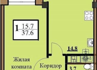 Продам 1-комнатную квартиру, 37.6 м2, Ставропольский край