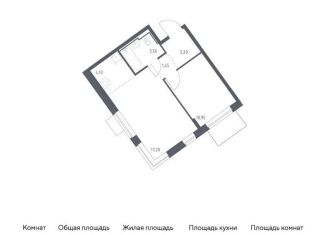 Продаю однокомнатную квартиру, 40.8 м2, Москва, Молжаниновский район