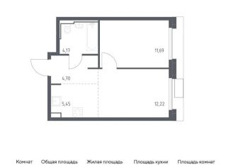 Продается 2-ком. квартира, 38.2 м2, Москва, метро Орехово