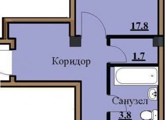 Однокомнатная квартира на продажу, 46.2 м2, Ставропольский край