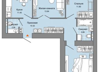 Продаю 3-комнатную квартиру, 68 м2, Кировская область
