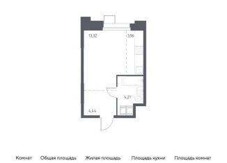 Квартира на продажу студия, 25.9 м2, поселение Мосрентген, многофункциональный комплекс Тропарево Парк, к2.3