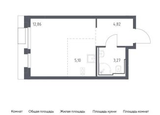 Квартира на продажу студия, 26.1 м2, Москва