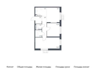 Продам 2-комнатную квартиру, 58.6 м2, Москва, жилой комплекс Алхимово, к12