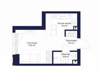 Продается квартира студия, 26.6 м2, Москва, станция Хорошёво