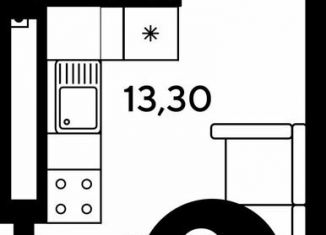 Продается квартира студия, 23.7 м2, Ростов-на-Дону, бульвар Платова, 14, Железнодорожный район