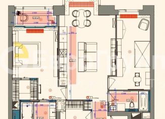 Продаю 3-ком. квартиру, 87 м2, Москва, набережная Марка Шагала, 1к2, ЮАО