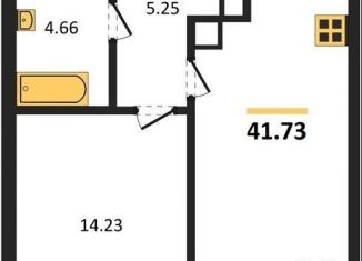 Продаю 1-ком. квартиру, 41.7 м2, Калининград, Ленинградский район, улица Старшины Дадаева, 55