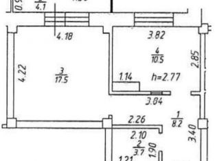 Продажа 1-комнатной квартиры, 40 м2, Иркутск, улица Лермонтова, 277/6