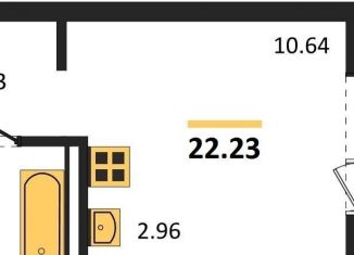 Продам квартиру студию, 22.2 м2, Калининград, Ленинградский район