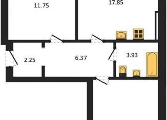 Продам 2-ком. квартиру, 62 м2, Калининградская область