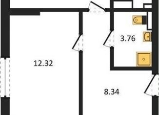 Продажа 2-ком. квартиры, 57.1 м2, Калининград, Ленинградский район, улица Старшины Дадаева, 55