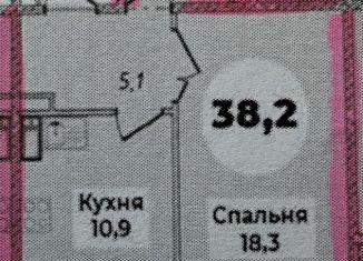 Продам однокомнатную квартиру, 38.2 м2, Бурятия, микрорайон 148А, 2/2