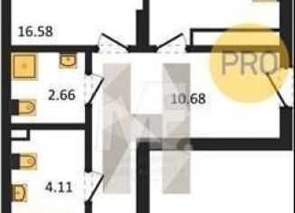 Продажа 2-комнатной квартиры, 65.3 м2, Калининград, улица Ломоносова, 52