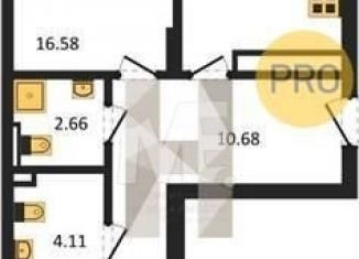 2-комнатная квартира на продажу, 66.2 м2, Калининград, улица Ломоносова, 52