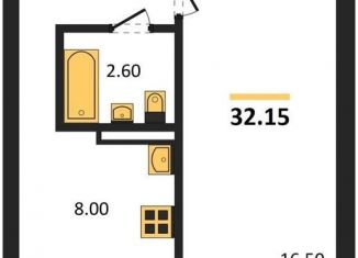 Продажа 1-комнатной квартиры, 32.2 м2, Копейск, улица Короленко, 6В