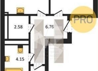 2-ком. квартира на продажу, 55.3 м2, Калининград, Московский район