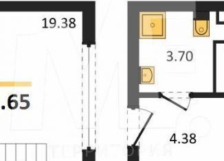 Продаю 1-комнатную квартиру, 44.7 м2, Светлогорск, улица Нахимова