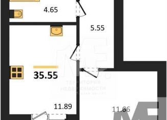 Продаю 1-комнатную квартиру, 35.6 м2, Калининград, Ленинградский район, улица Александра Невского