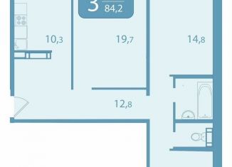 Продам 3-комнатную квартиру, 84.2 м2, Томская область, улица Королёва, 20