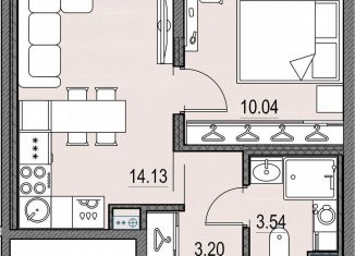 Продажа 1-комнатной квартиры, 32 м2, Санкт-Петербург, Василеостровский район