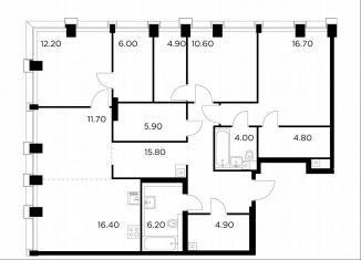 Продаю 3-комнатную квартиру, 120.1 м2, Москва