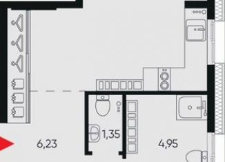 Продается двухкомнатная квартира, 77.2 м2, Иркутск, Октябрьский округ, улица Ширямова, 26