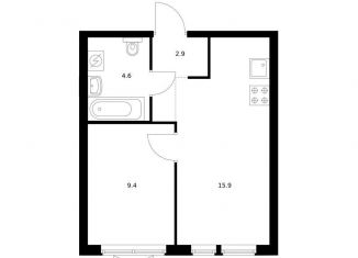 Продается 1-комнатная квартира, 32.8 м2, Владивосток