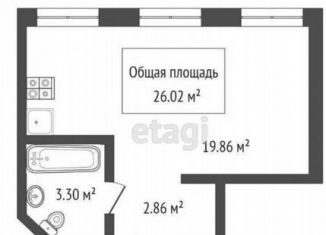 Сдаю в аренду помещение свободного назначения, 26 м2, Новосибирск, Большевистская улица, 35