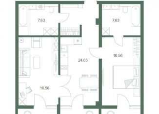 Продажа 2-ком. квартиры, 87.2 м2, Ялта