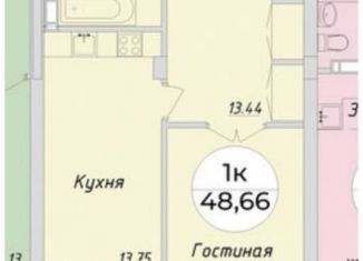 Продажа 2-ком. квартиры, 50 м2, Новосибирская область, Тульская улица, 80