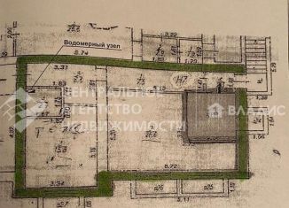 Продам помещение свободного назначения, 59.4 м2, Рязань, Черновицкая улица, 34к3, Железнодорожный район