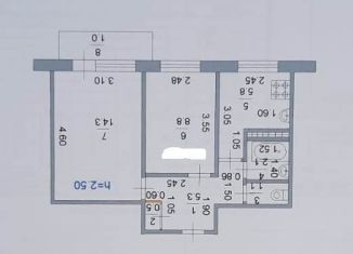 2-комнатная квартира на продажу, 40 м2, Йошкар-Ола, Красноармейская улица, 92А, 2-й микрорайон