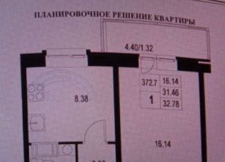 Продам однокомнатную квартиру, 32.8 м2, Санкт-Петербург, проспект Ветеранов, 169к6, ЖК Английская Миля